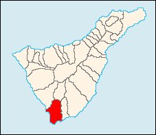 Mapa-Situación de Arona