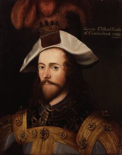 George Clifford 3rd Earl of Cumberland after Nicholas Hilliard.jpg