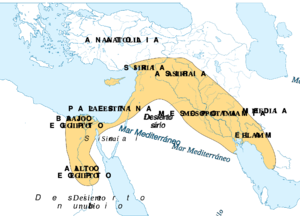 Map of fertile cresent-es.svg