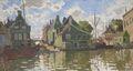 'Canal à Zaandam' by Claude Monet, 1871.JPG