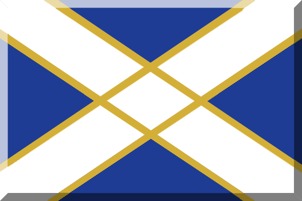 Archivo:600px Blu con croce Bianca bordata Oro.png