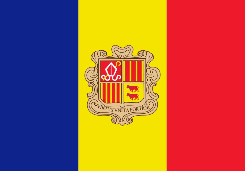 Archivo:Flag of Andorra.jpg