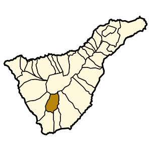 Mapa-Situación de Vilaflor
