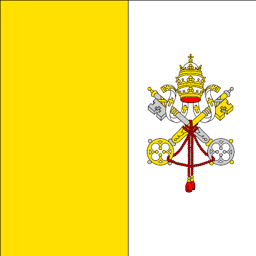 Archivo:Flag of the Vatican City.svg