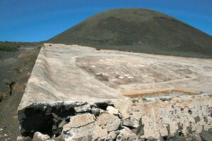 Regenwassersammler Acogida am Monte Corona Lanzarote.jpg
