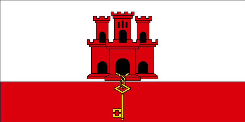 Archivo:Flag of Gibraltar.svg