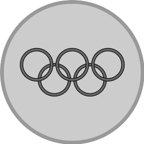 Archivo:Silver medal.svg