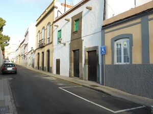 Casa en el barrio de Vegueta, que fue del etnógrafo Pérez Cruz, en Las Palmas de Gran Canaria, España.jpg
