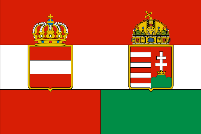 Archivo:Civil ensign of Austria-Hungary (1869-1918).svg