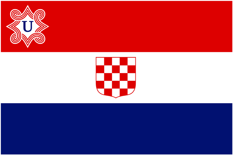Archivo:Flag of Croatia Ustasa.svg