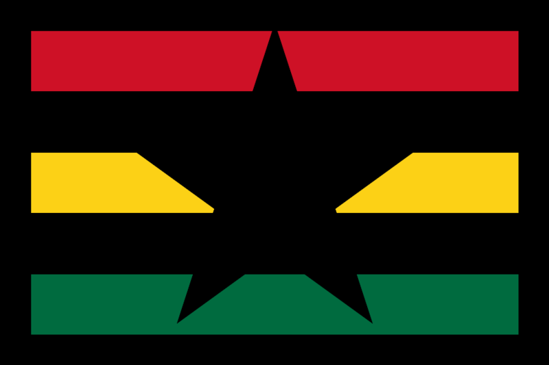 Archivo:Flag of Ghana.svg