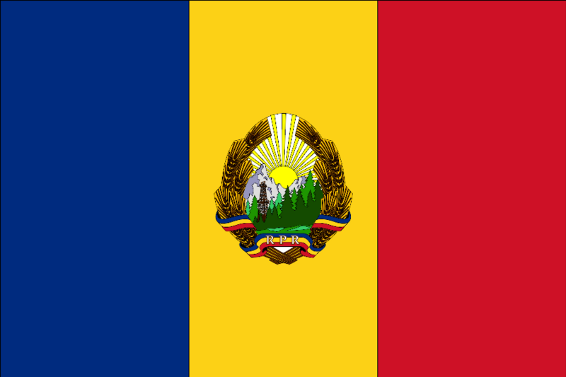 Archivo:Flag of Romania (1948–1952).svg