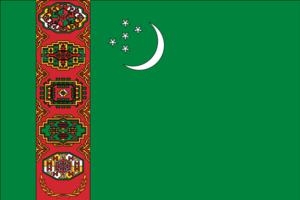Flag of Turkmenistan.svg