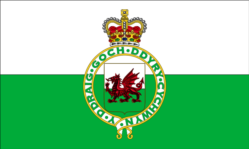 Archivo:Flag of Wales (1953-1959).svg
