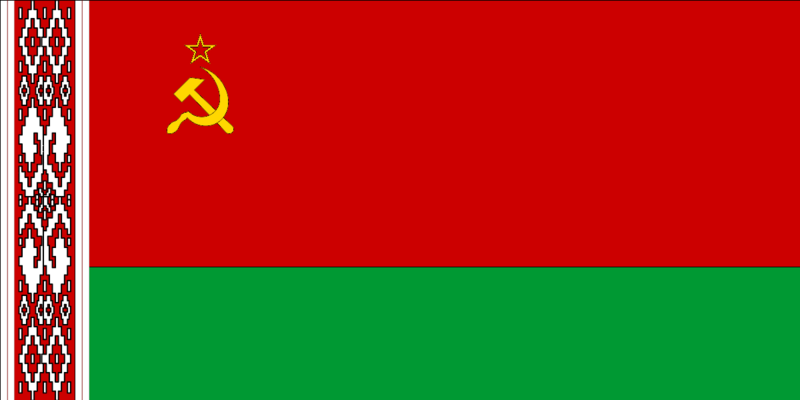 Archivo:Flag of Byelorussian SSR.svg