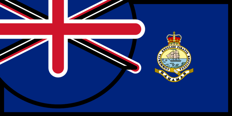 Archivo:Flag of the Bahamas (1953-1964).svg