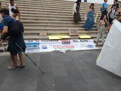 Manifestación frente al ayuntamiento de Adeje por Salvar el puertito.jpg