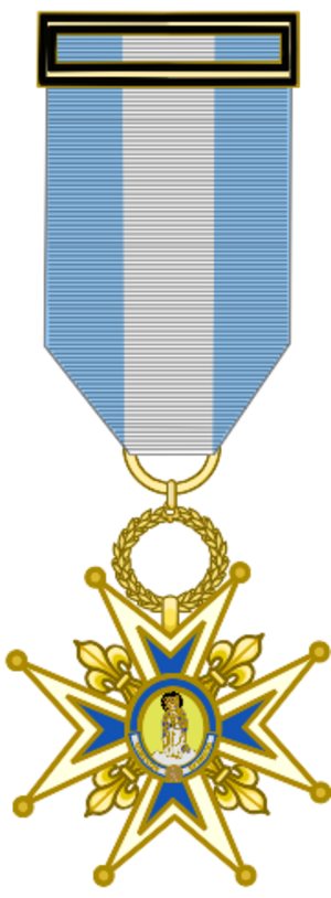 Insignia del Grado de Cruz de la Orden de Carlos III.svg