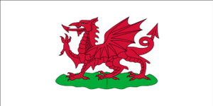 Flag of Wales, 1807-1953.svg