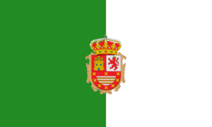 Flag of Fuerteventura with coat of arms.png