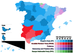 2015 Spanish election - Results.svg