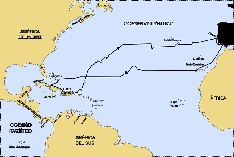 Archivo:Primer viaje de Colón.svg