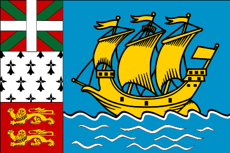 Archivo:Flag of Saint-Pierre and Miquelon.svg