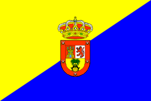 Flag of Cabildo Gran Canaria con escudo.PNG