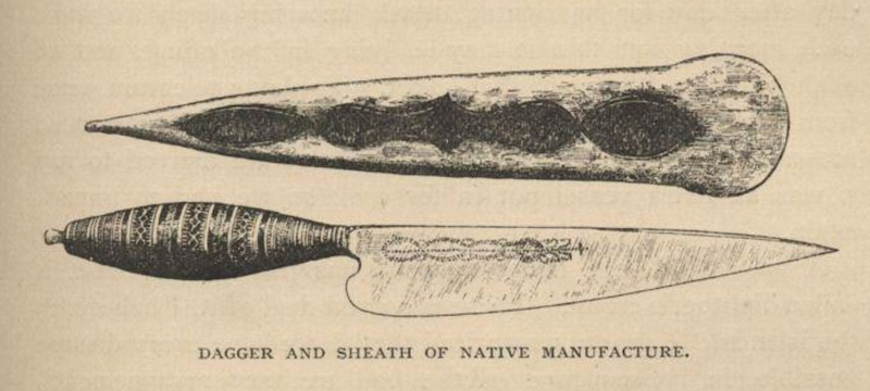 Archivo:Cuchillo canario y su vaina.png