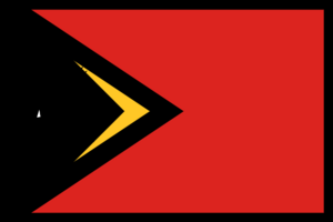 Flag of East Timor (3-2).svg