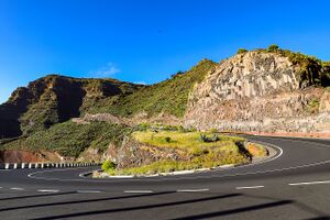 Road GM-1 curve in Valle Gran Rey on La Gomera, Spain (48293857022).jpg