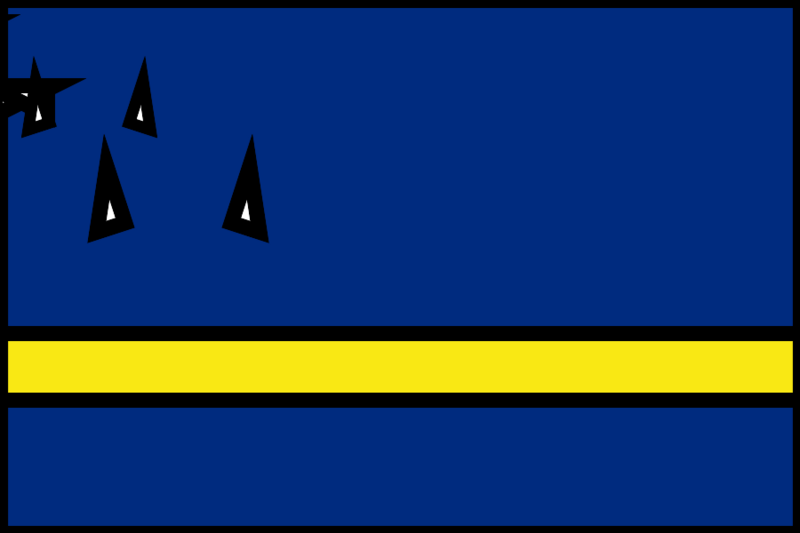 Archivo:Flag of Curaçao.svg