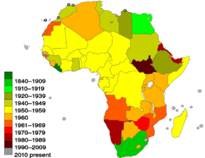 Africa independence dates.svg