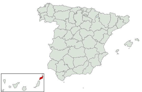 Archivo:Circunscripción electoral de Lanzarote.svg