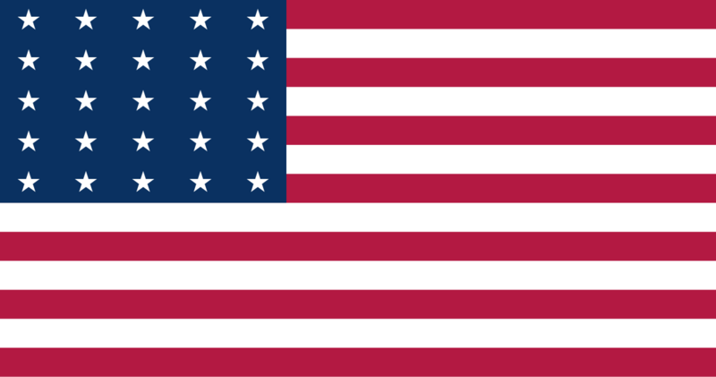 Archivo:US flag 25 stars.png