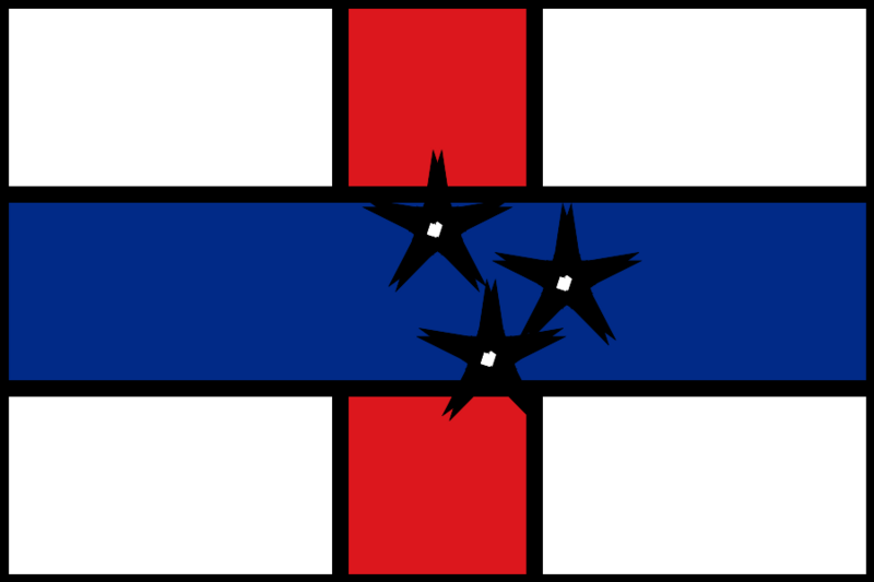 Archivo:Flag of the Netherlands Antilles.svg
