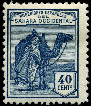 Stamp Spanish Sahara 1924 40c.jpg