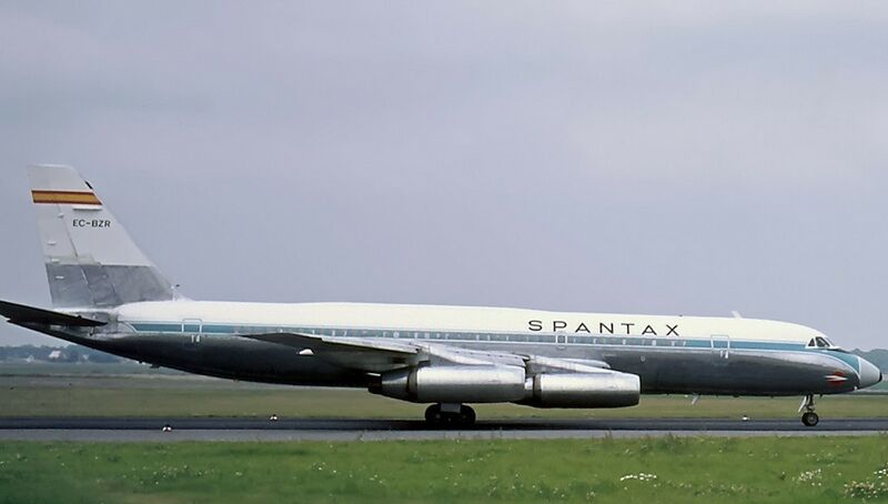 Archivo:Spantax Convair 990A EC-BZR.jpg