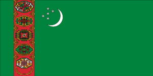 Flag of Turkmenistan (1997-2001).svg