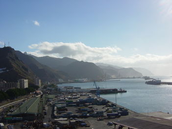 Puerto de Santa Cruz de Tenerife.